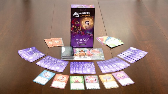 5-Minute Dungeon: Curses! Foiled Again! Components